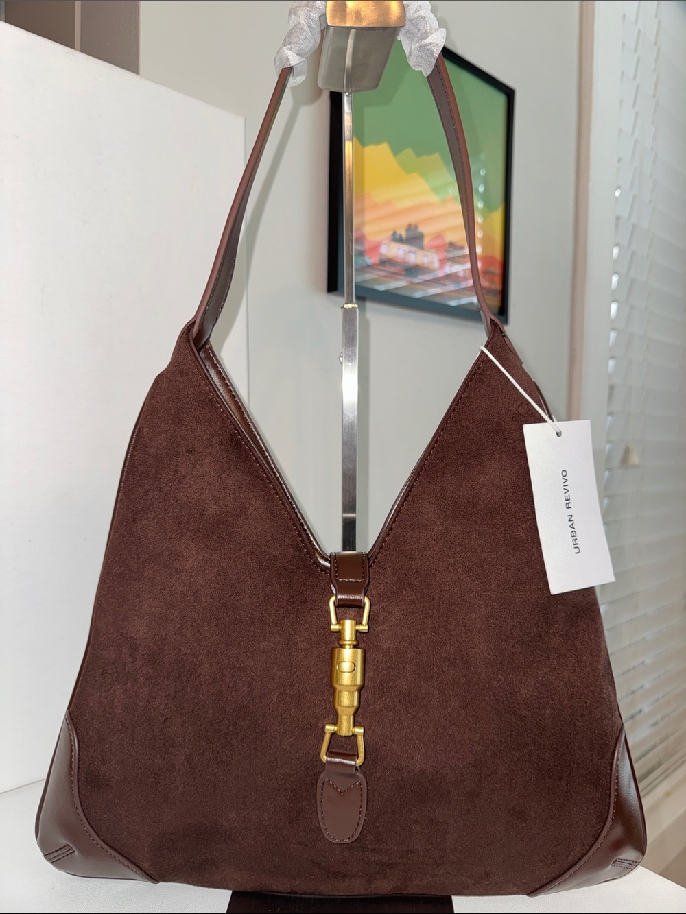 Urban Revivo Shoulder Hobo Bag Piston Clasp